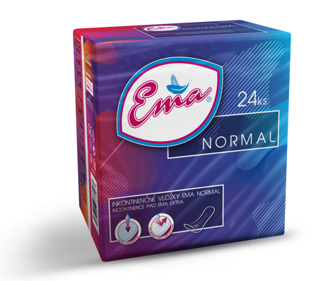 Ema Normal inkontinenčné vložky 24ks (6bal/kar)