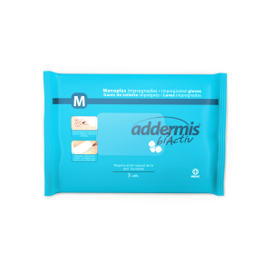 Addermis biactiv M vlhčené rukavice 3v1 40ks (10bal/kar)
