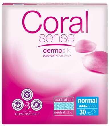 Coral Sense inkontinenčné Normal vložky 30ks (6bal/kar)