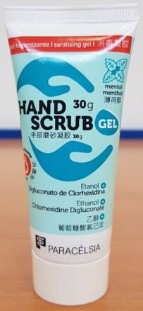 Hand Scrub Dezinfekčný gél na ruky 30g (50bal/kar)