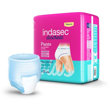 Indasec Pant Plus L navliekacie nohavičky 12ks (4bal/kar)