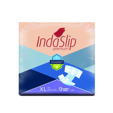 IndaSlip Premium XL9 plien. nohavič. 20ks (4bal/kar)