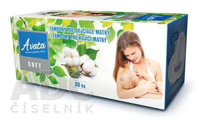 A vata tampóny pre dojčiace matky MAMI 30ks (12bal/kar)