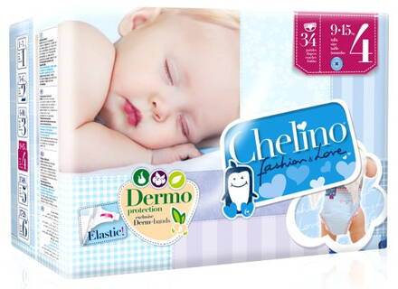 CHELINO T2 detské plienky 3-6kg 28ks (6bal/kar)