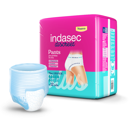 Indasec Pant Plus L navliekacie nohavičky 12ks (4bal/kar)