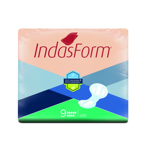 IndasForm 9 L vkladacie plienky 20ks (4bal/kar)