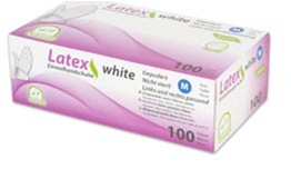 Medi-Inn latexové rukavice M nepudr. 100ks (10bal/kar)